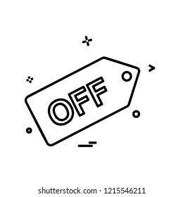Sale tag icon design vector