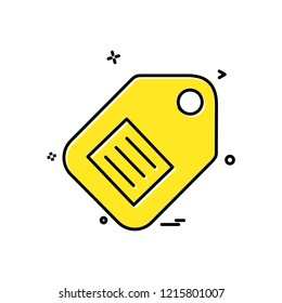Sale tag icon design vector