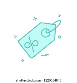 Sale tag icon design vector