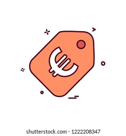 Sale tag icon design vector