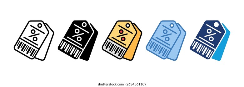 Sale Tag Icon Element For Design