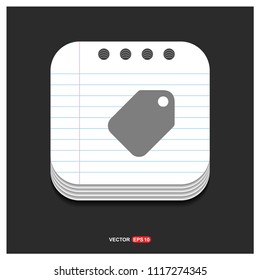 Sale tag icon - Free vector icon