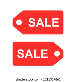 sale tag icon vector