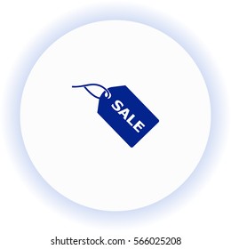 SALE tag  icon. Vector design. 