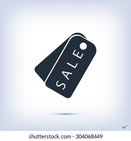 sale tag icon,vector