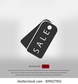 sale tag icon,vector