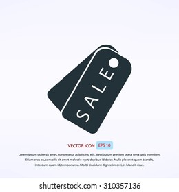 sale tag icon,vector