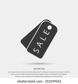sale tag icon,vector