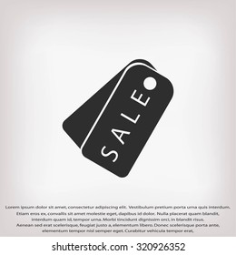 sale tag icon,vector