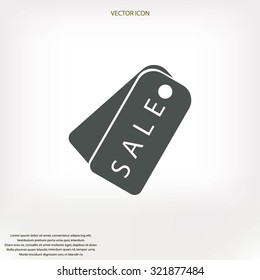 sale tag icon,vector