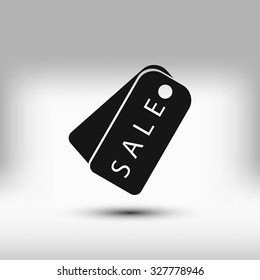 sale tag icon,vector