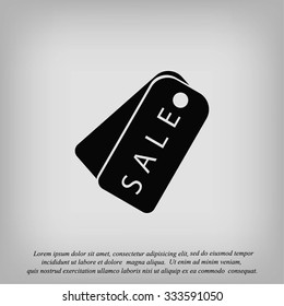 sale tag icon,vector