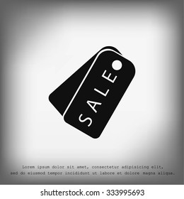 sale tag icon,vector