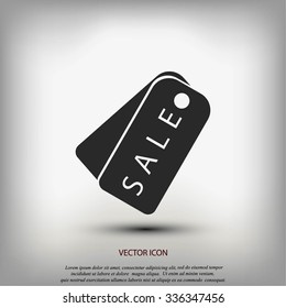 sale tag icon,vector