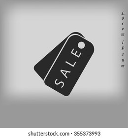 sale tag icon,vector