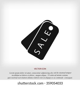 sale tag icon,vector