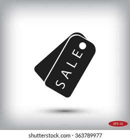 sale tag icon,vector