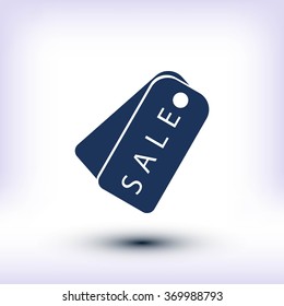 sale tag icon,vector