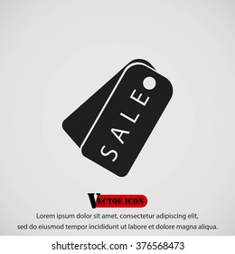 sale tag icon,vector