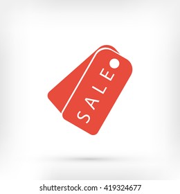 sale tag icon,vector