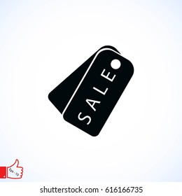 sale tag icon,vector, flat design best vector icon