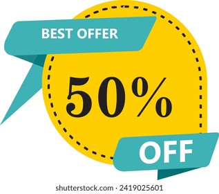 Sale tag logo icon vector element