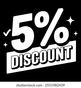 Sale tag number for discount promotion vector