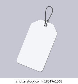 Sale tag. Shopping Label. Mock-up sale tag
