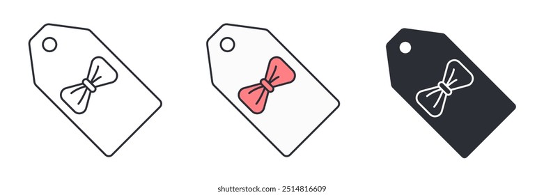 Sale Tag, Shopping tags icon symbol vector illustration isolated on white background