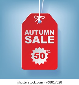 Sale tag sticker Vector illustration