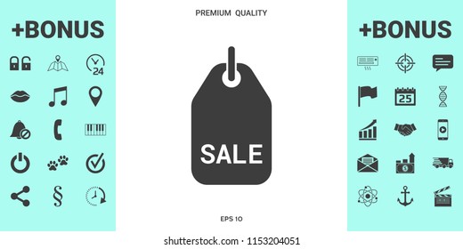 Sale tag symbol