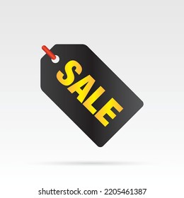 Sale Tag Template Vector Design.