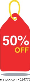 Sale Tag Vector
