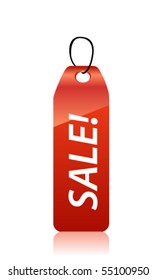 Sale tag. Vector
