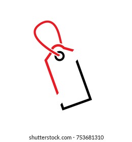 sale tag vector