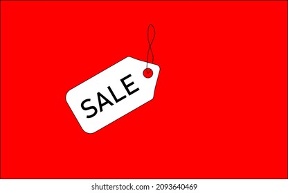 Sale tag. Vector. Discount. Shopping