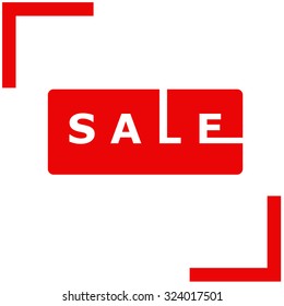 SALE tag vector icon.