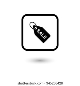 SALE tag - vector icon