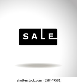 SALE tag vector icon.