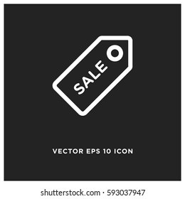 Sale tag vector icon