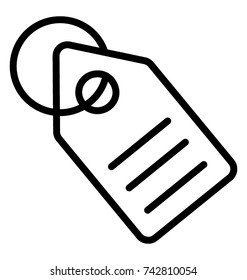 Sale Tag Vector Icon