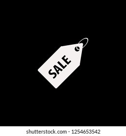 Sale tag vector icon. flat Sale tag design. Sale tag illustration for graphic 