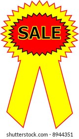 Sale tag vector illustration