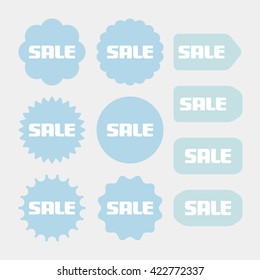 SALE tags.