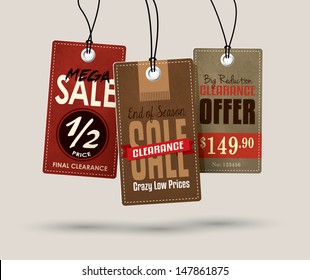 Sale Tags Design