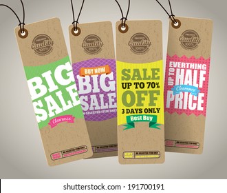 Sale Tags Design