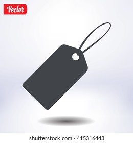 Sale tags icon. Price labels percent sale off. Flat design style. Vector EPS 10.