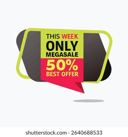 Sale Tags Icon Set. Special Offer, Big Sale, Discount, Vector Design. Store, Online Shopping Flat Design.