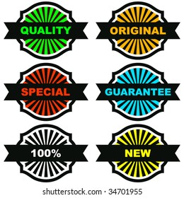 Sale Tags. Set of design elements.
