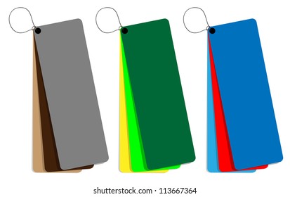 Sale tags. Vector.